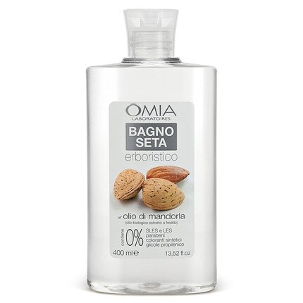 

Bagno Seta Erboristico Пена для ванн с миндальным маслом для нежной, сухой и стрессовой кожи 400мл, Omia