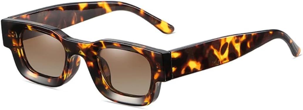 

Популярные модные маленькие солнцезащитные очки для женщин в стиле ретро-панк, солнцезащитные очки UV400 для мужчин. Модные солнцезащитные очки UUPTTPL, Leopard Tea Gradient