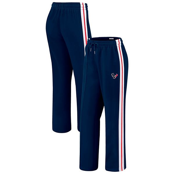 

Женские брюки прямого кроя Houston Texans с цветными блоками в темно-синем цвете Wear By Erin Andrews