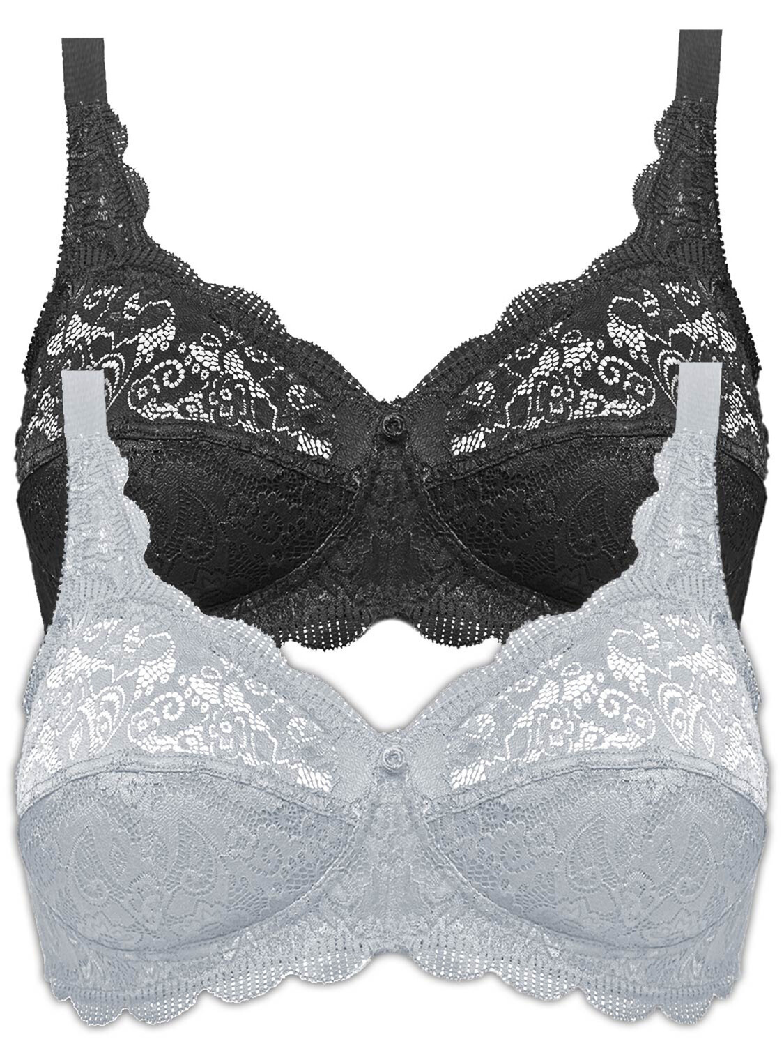 

Бюстгальтер без косточек SUSA 2er Pack BH ohne Bügel Latina, черный