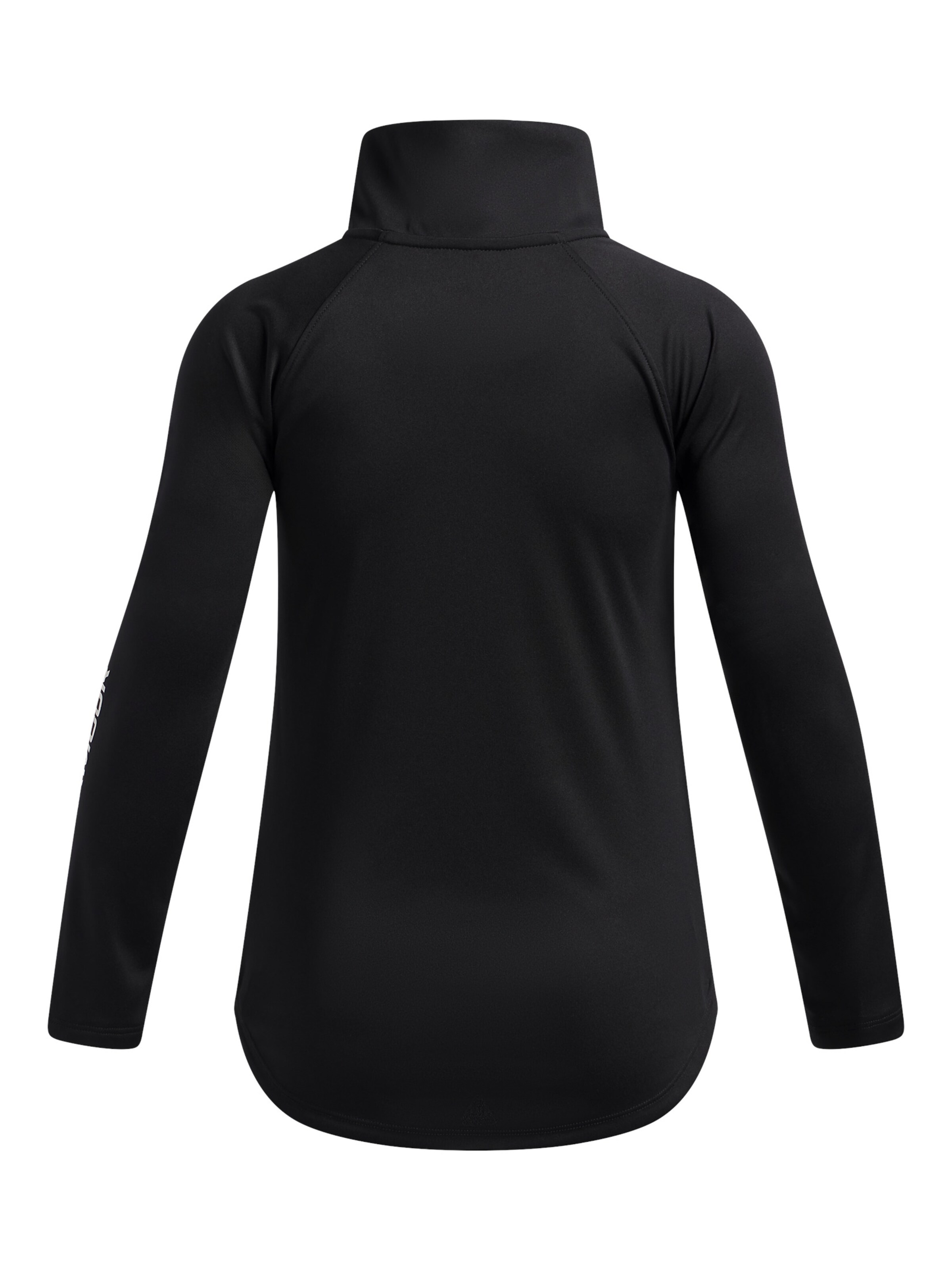 Under Armour Спортивный топ 'Tech Wordmark HZ' в черном цвете — фото 3