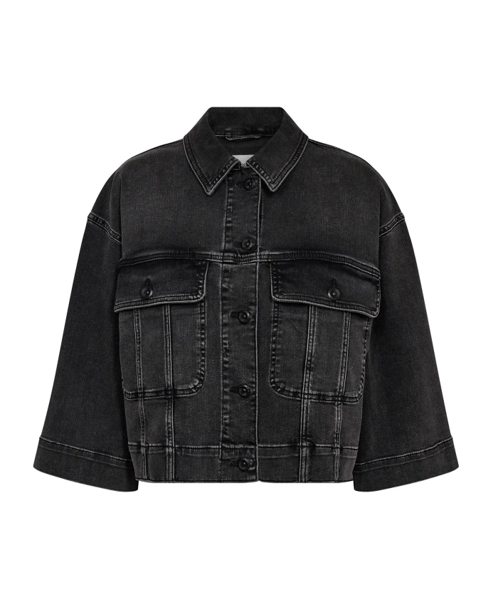 

Серый пиджак класса люкс с рукавами три четверти. Mos Mosh, серый