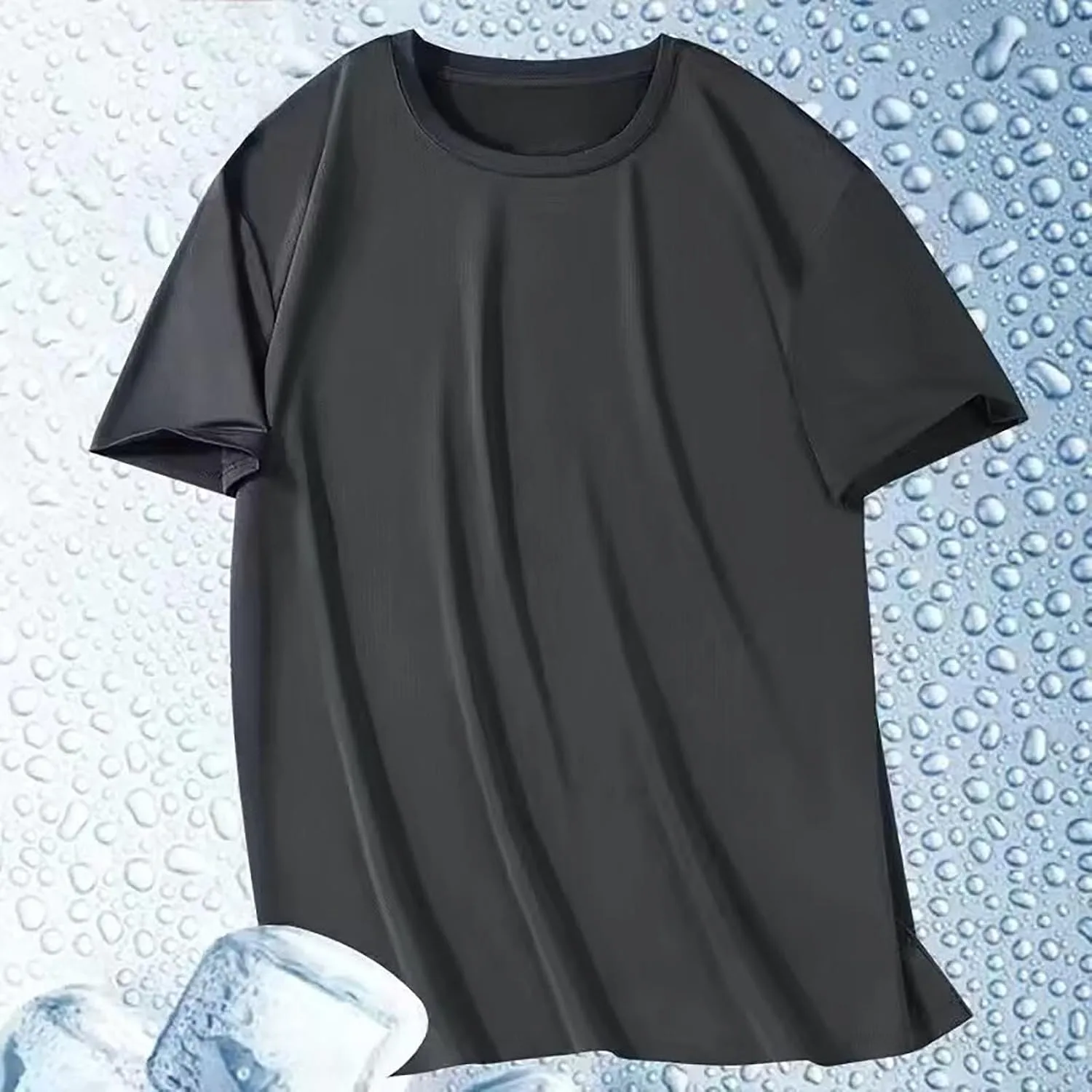 Мужская футболка Big and Tall Mesh Athletic с влагоотводящим эффектом — фото 2