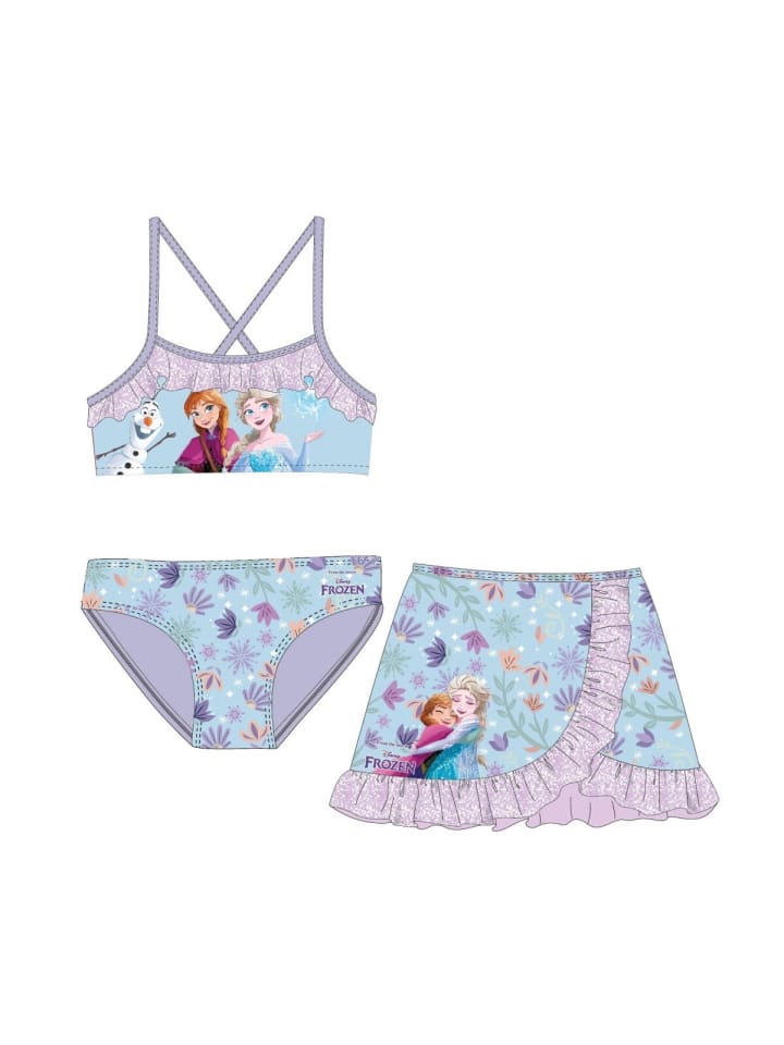

Бикини и юбка - Frolic Design, 3/4 года Disney Frozen