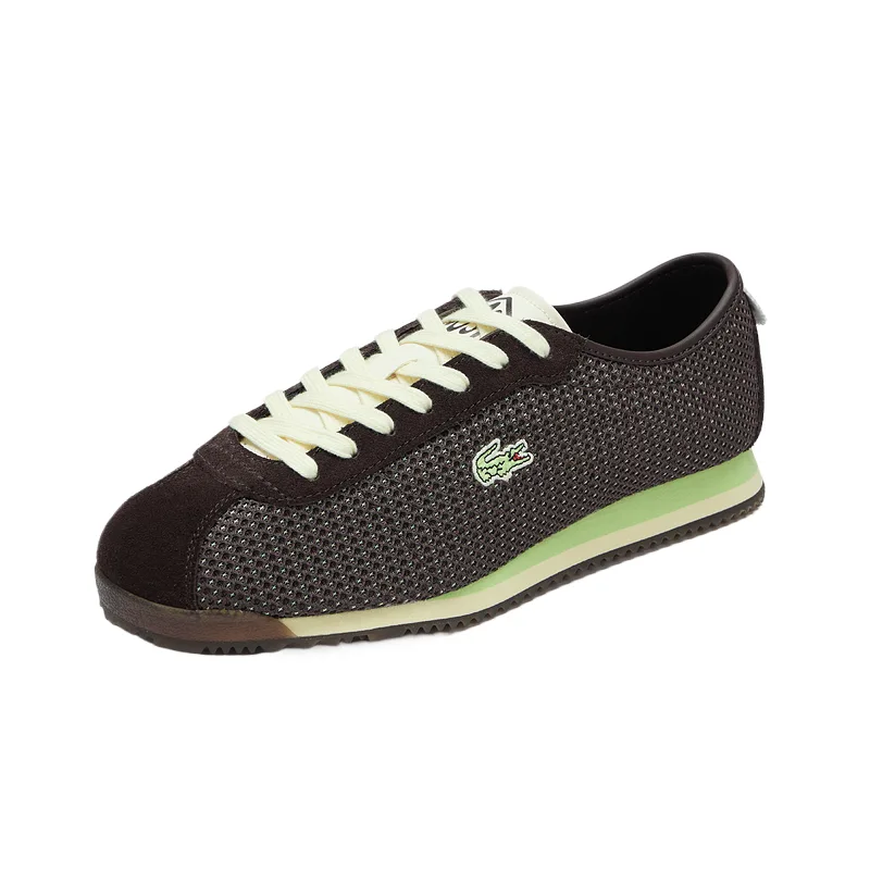 Мужские повседневные кроссовки low top LACOSTE, AQ5/Dark Brown/Dark Rubber Color — фото 3