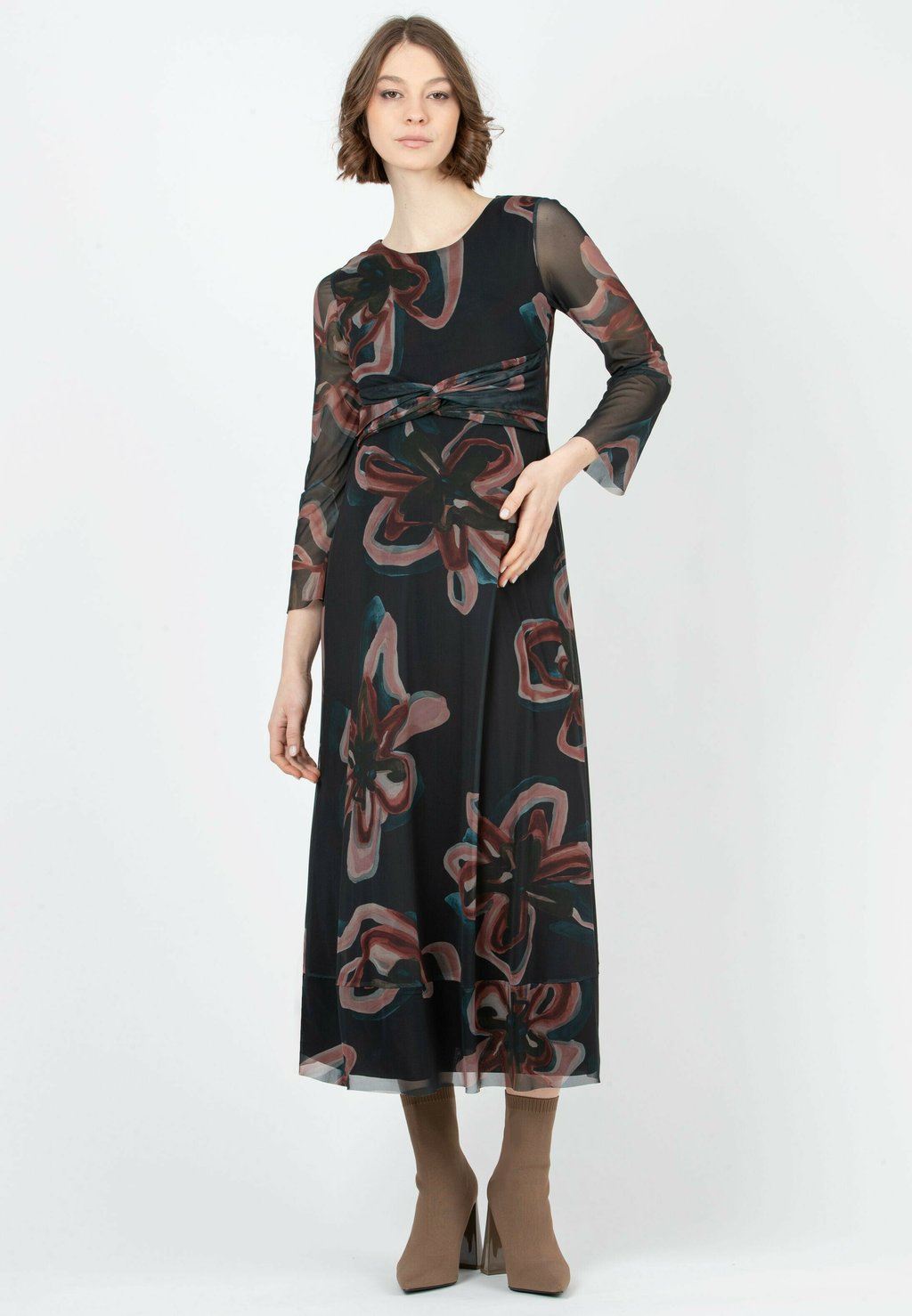 

Повседневное платье MIDI Attesa Maternity, цвет Green