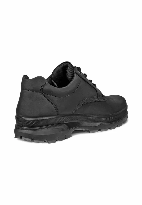 Прочные спортивные повседневные ботинки на шнуровке Ecco, Black — фото 3