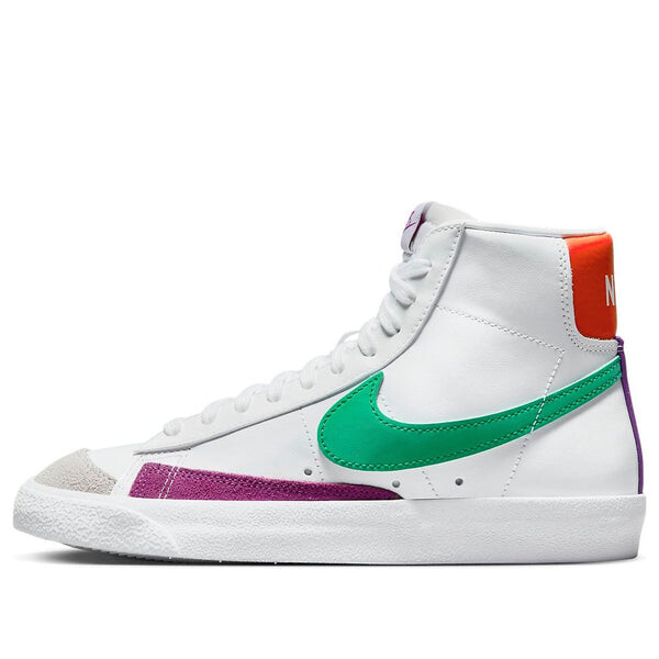 Кроссовки Nike Blazer Mid 77 CZ1055, бело-зеленый (размер RU 39,5)