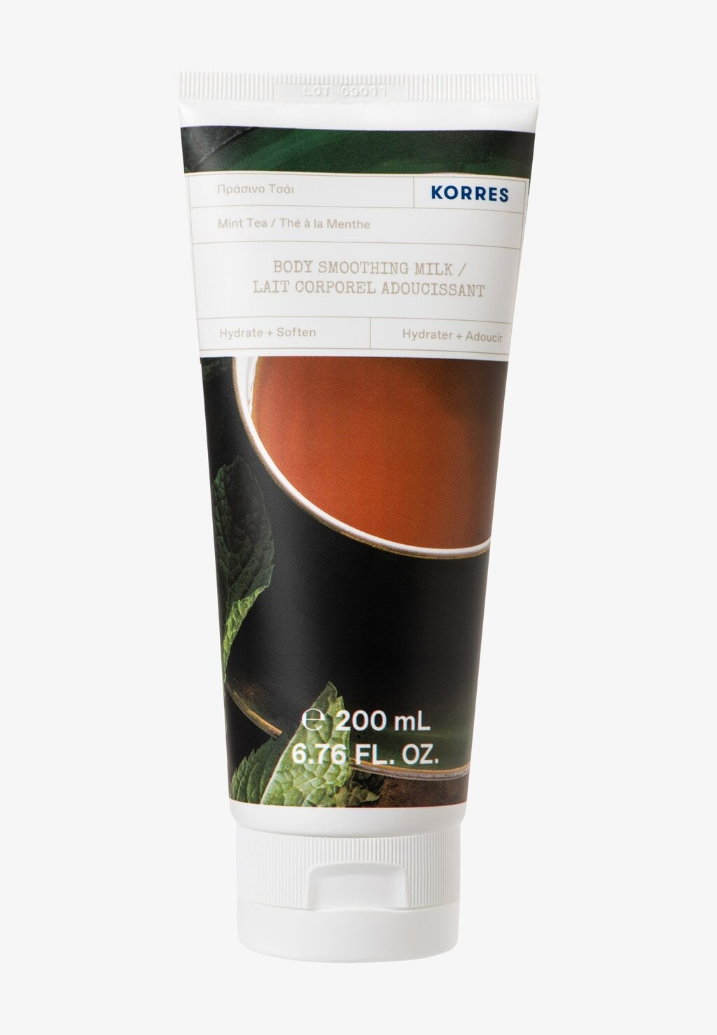 

Увлажнение Mint Tea Body Smoothing Milk KORRES