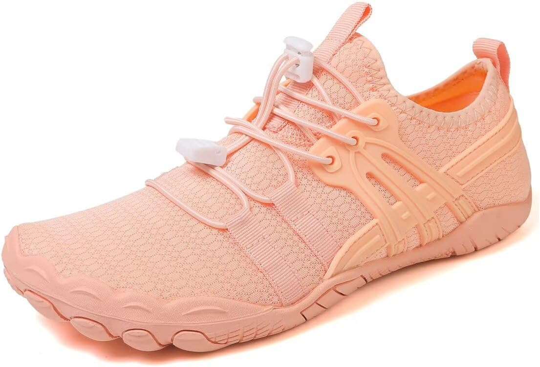 

Легкие и стильные водонепроницаемые кроссовки для мужчин и женщин, подходящие для пляжа, спорта, походов, бега и движения вверх по течению Zonkacen, Apricot