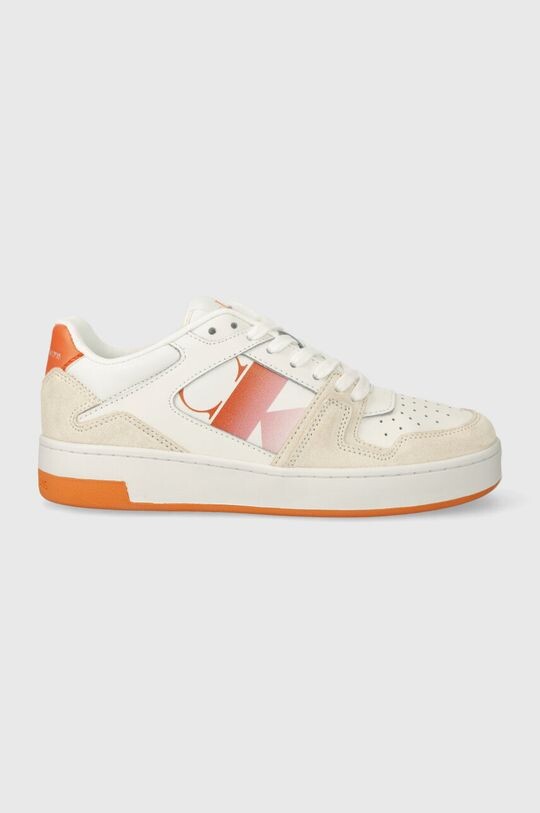 

Кроссовки BASKET CUPSOLE LACE MIX NBS SAT Calvin Klein Jeans, белый
