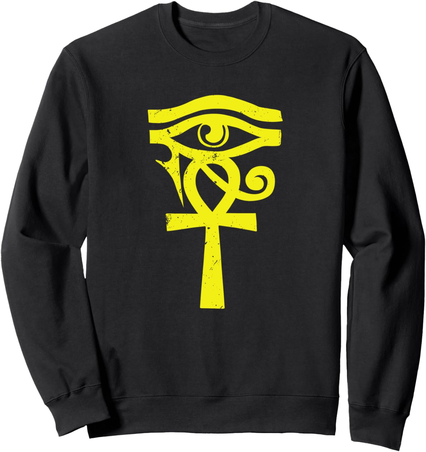 

Толстовка с изображением Глаза Гора Miftees Egyptian Tees, черный
