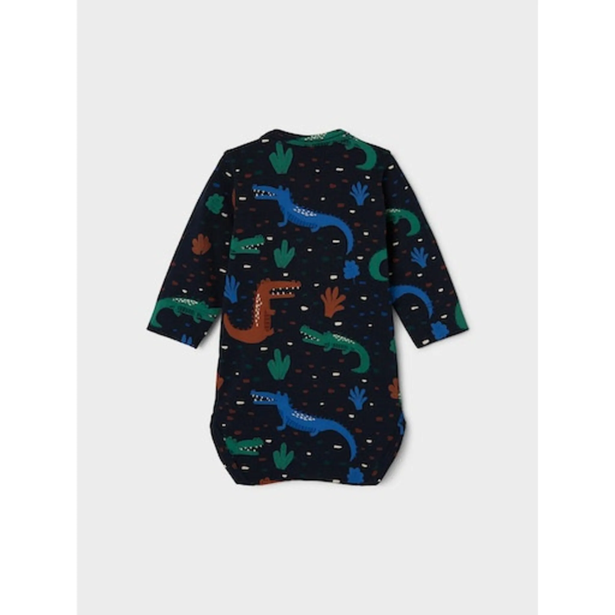 Название Боди с длинными рукавами «NBMLASSE LS BODY PB» Name It, цвет Dark Sapphire — фото 3