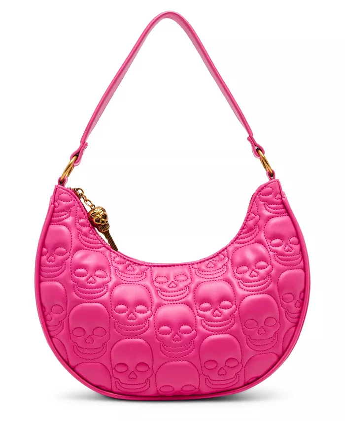

Сумка через плечо Skele-Tease с молнией Betsey Johnson, розовый