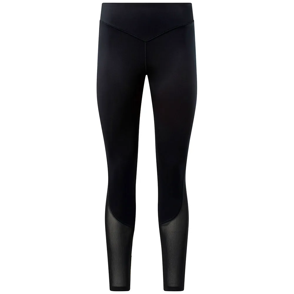 

Леггинсы Reebok Studio Mesh high waist, черный