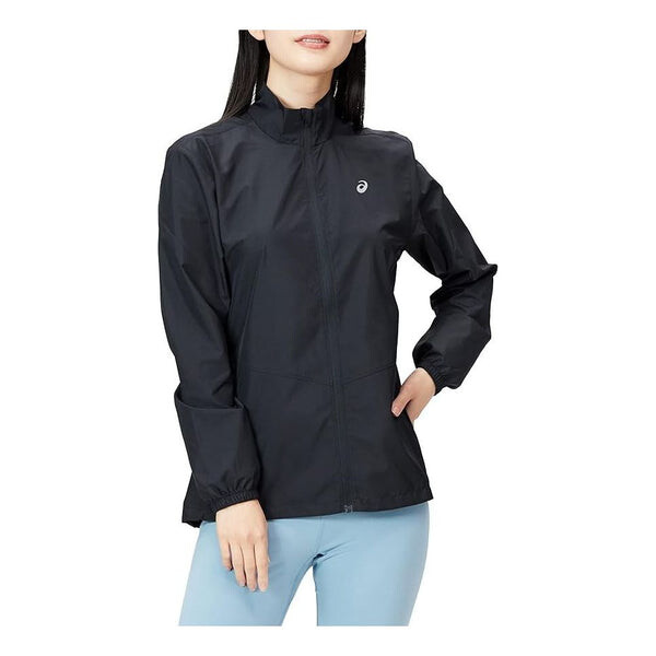 

Куртка silver jacket 'black' Asics, черный