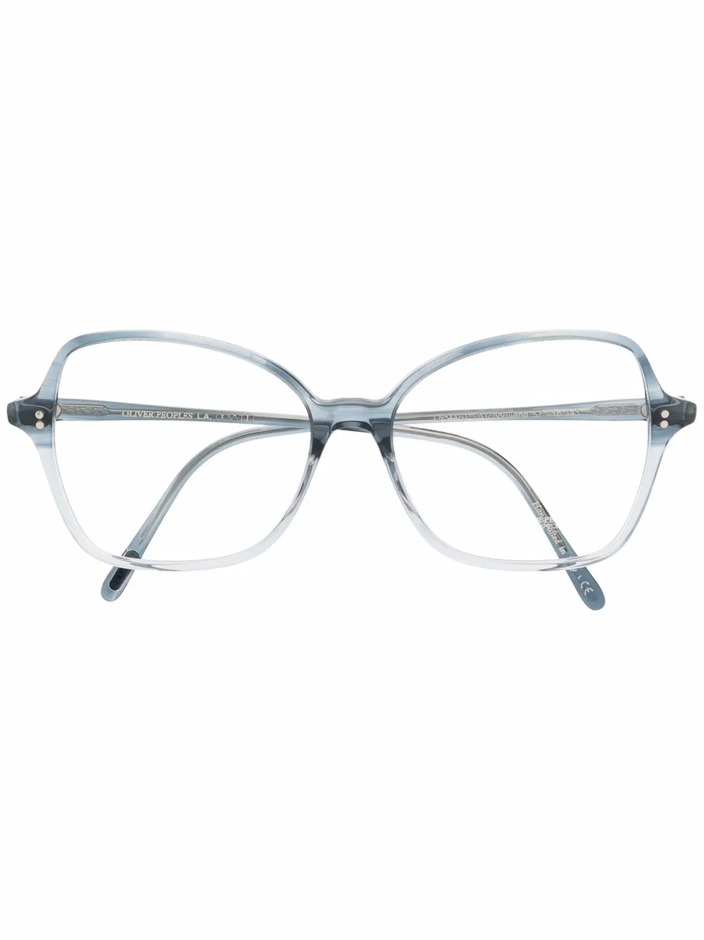 

Очки в массивной оправе Oliver Peoples, синий