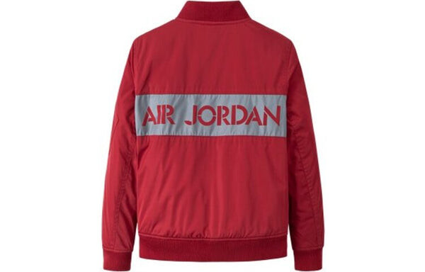 Куртка тренерская куртка-бомбер Air Jordan, красный — фото 3