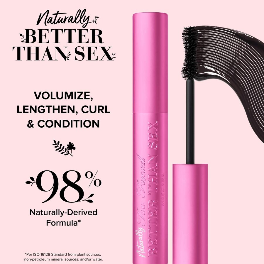 Тушь для ресниц Naturally Better Than Sex, удлиняющая и придающая объем. Too Faced, 0.16 oz — фото 2