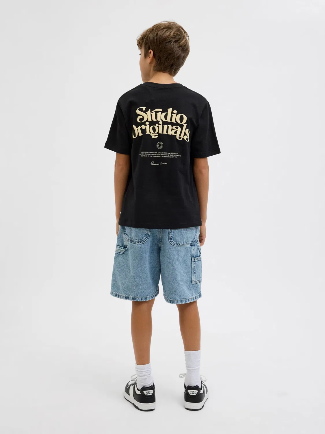 Футболка Jack & Jones Junior, Black — фото 4