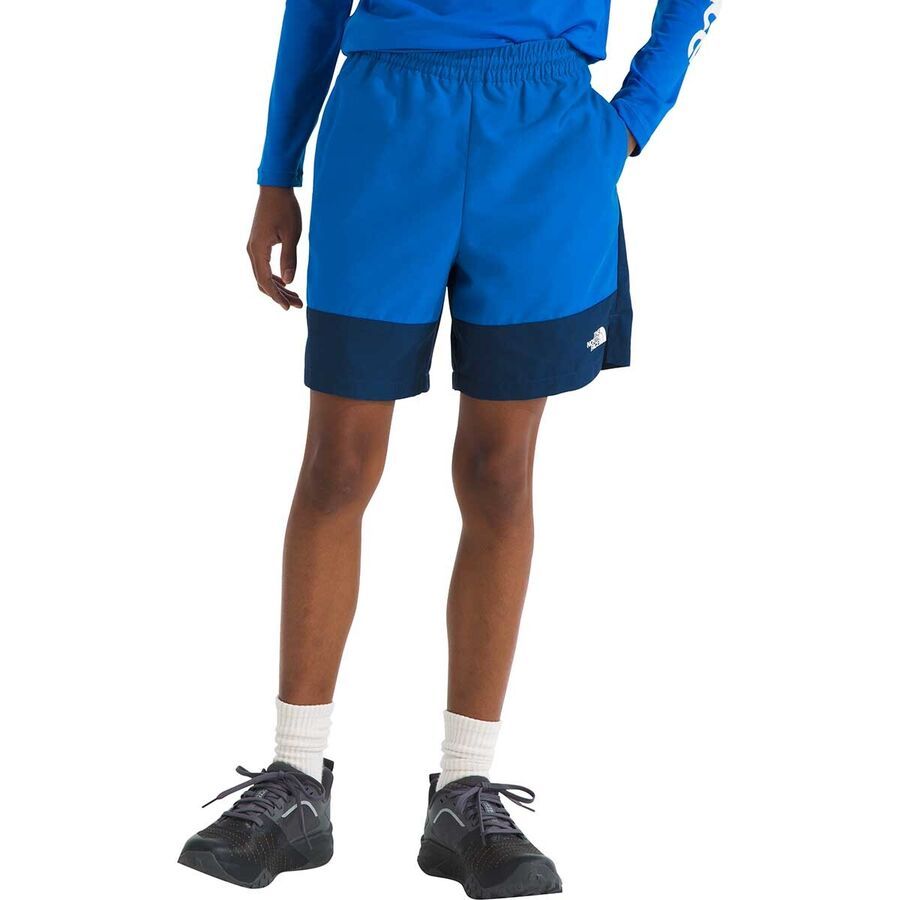 

Шорты The North Face Class V Pathfinder Pull-On Short The North Face, Hero Blue/Estate Blue/TNF Topo Phantom Print