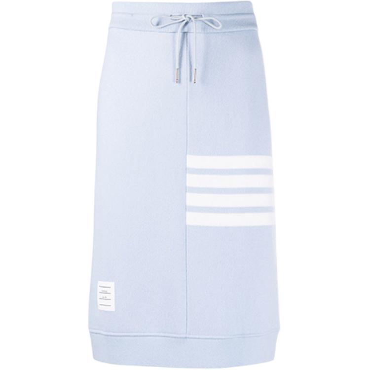 

Женская длинная юбка Casual SS21 THOM BROWNE, светло-голубой