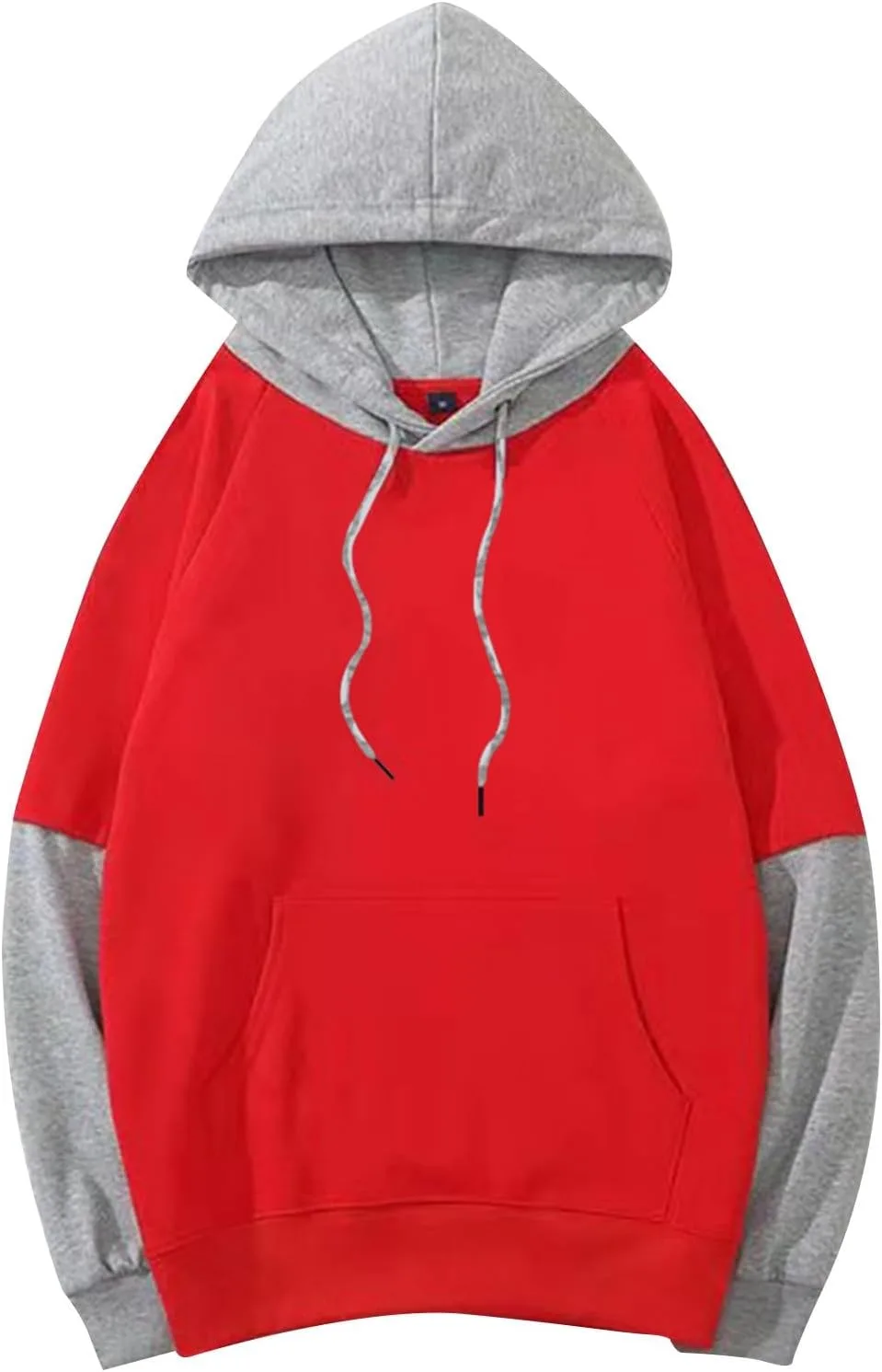 

Толстовка с капюшоном для мужчин Color Block с принтом