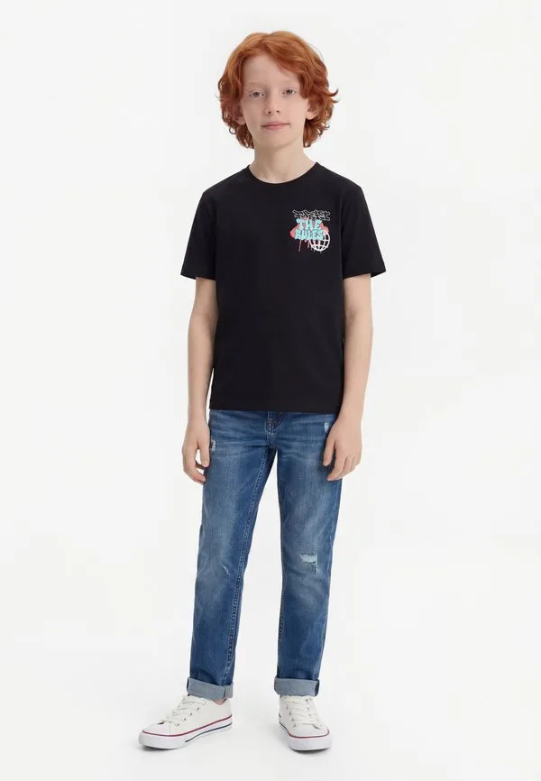 Футболка с принтом nkmflynn reg Name It, Black