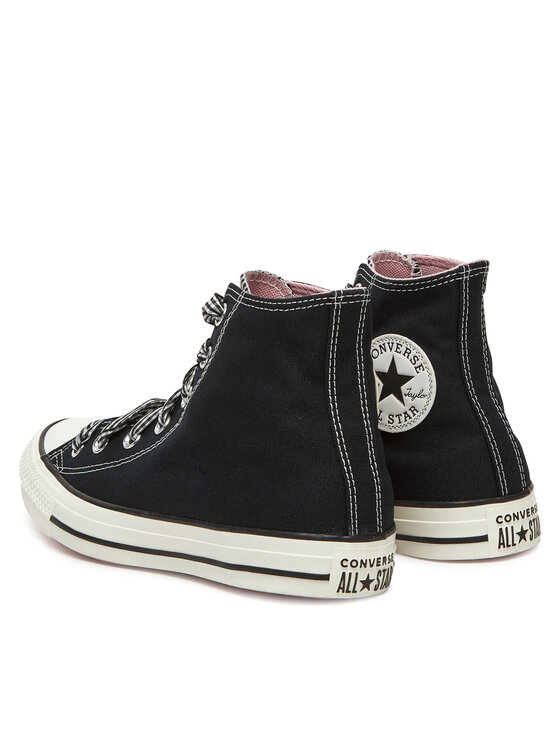 Тканевые кроссовки Chuck Taylor All Star Gingham A13661C Converse, черный — фото 3
