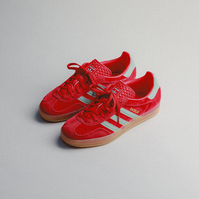 

Кроссовки gazelle indoor w Adidas, алый