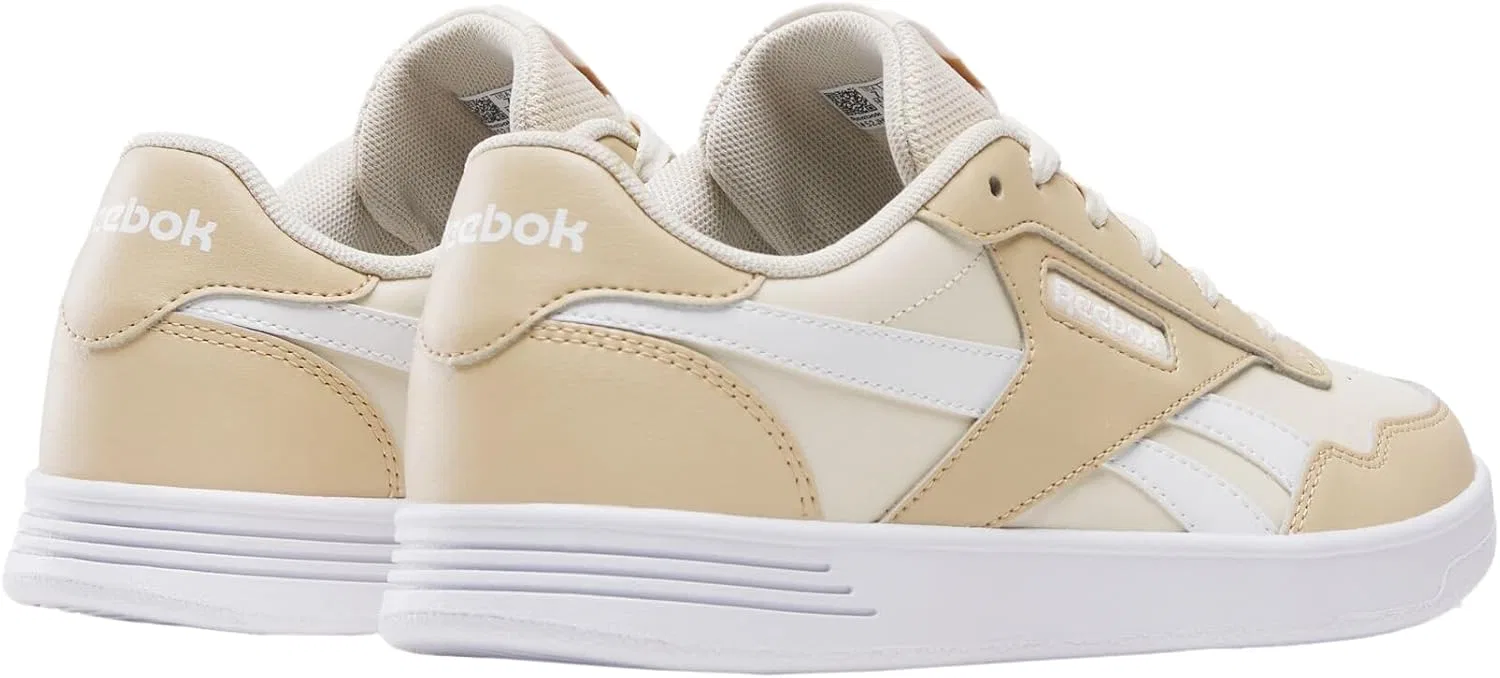 Кроссовки теннисные Reebok Workout Low Classic, Tan Sand Ftwrwhite — фото 2
