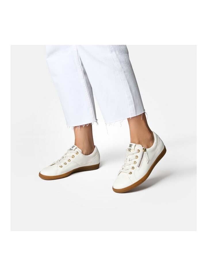 Кроссовки на шнуровке Paul Green Sneaker, цвет Cream — фото 4