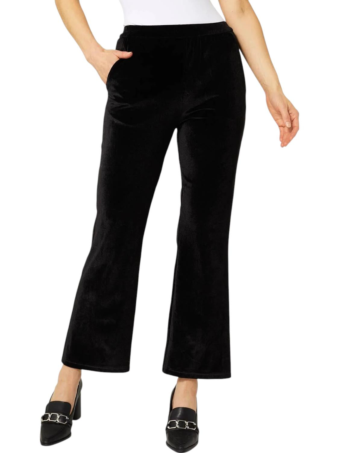 

Брюки Pippa Pleat Front Velour Pant черного цвета COCO + CARMEN