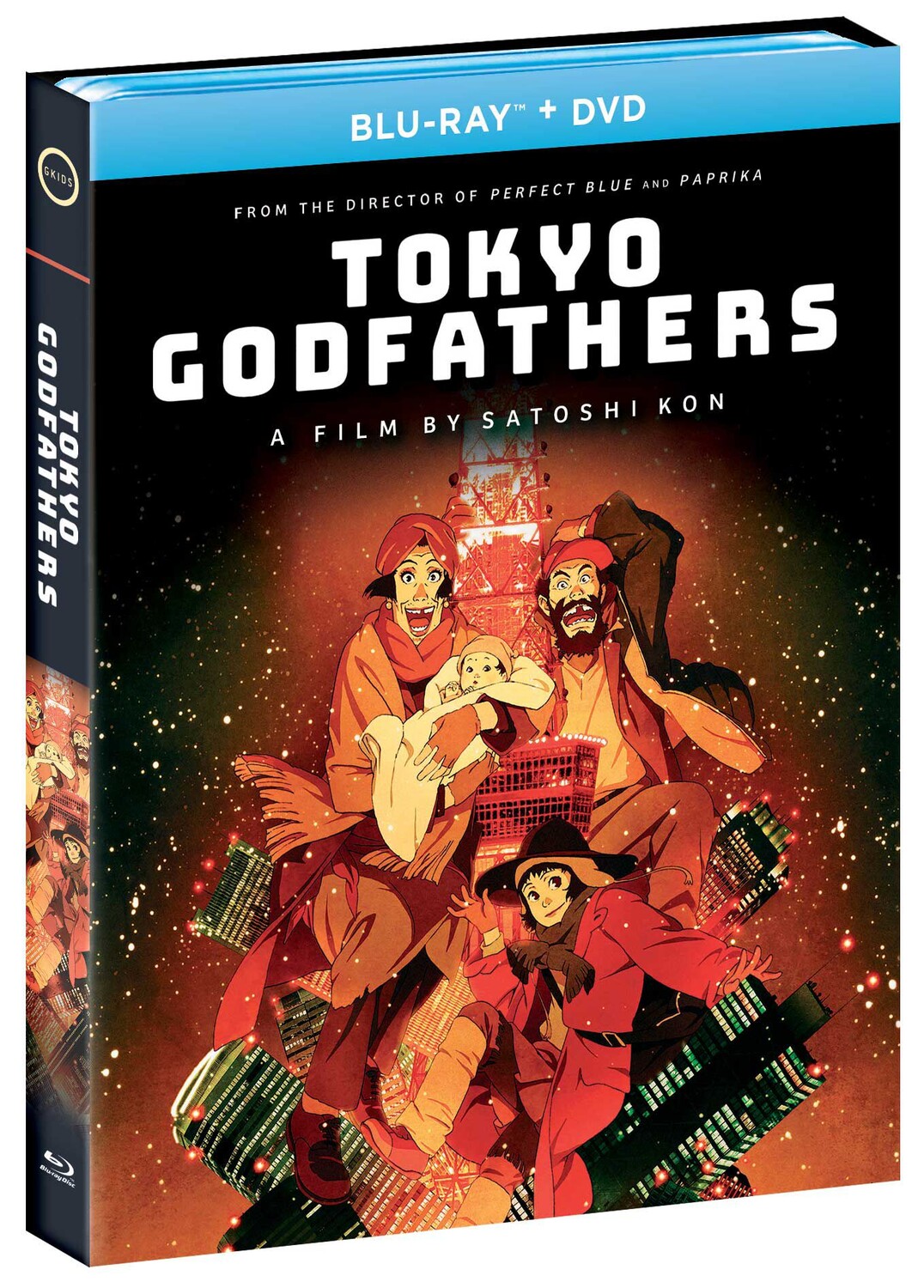 

Blu-Ray диск Tokyo Godfathers Blu-ray/DVD