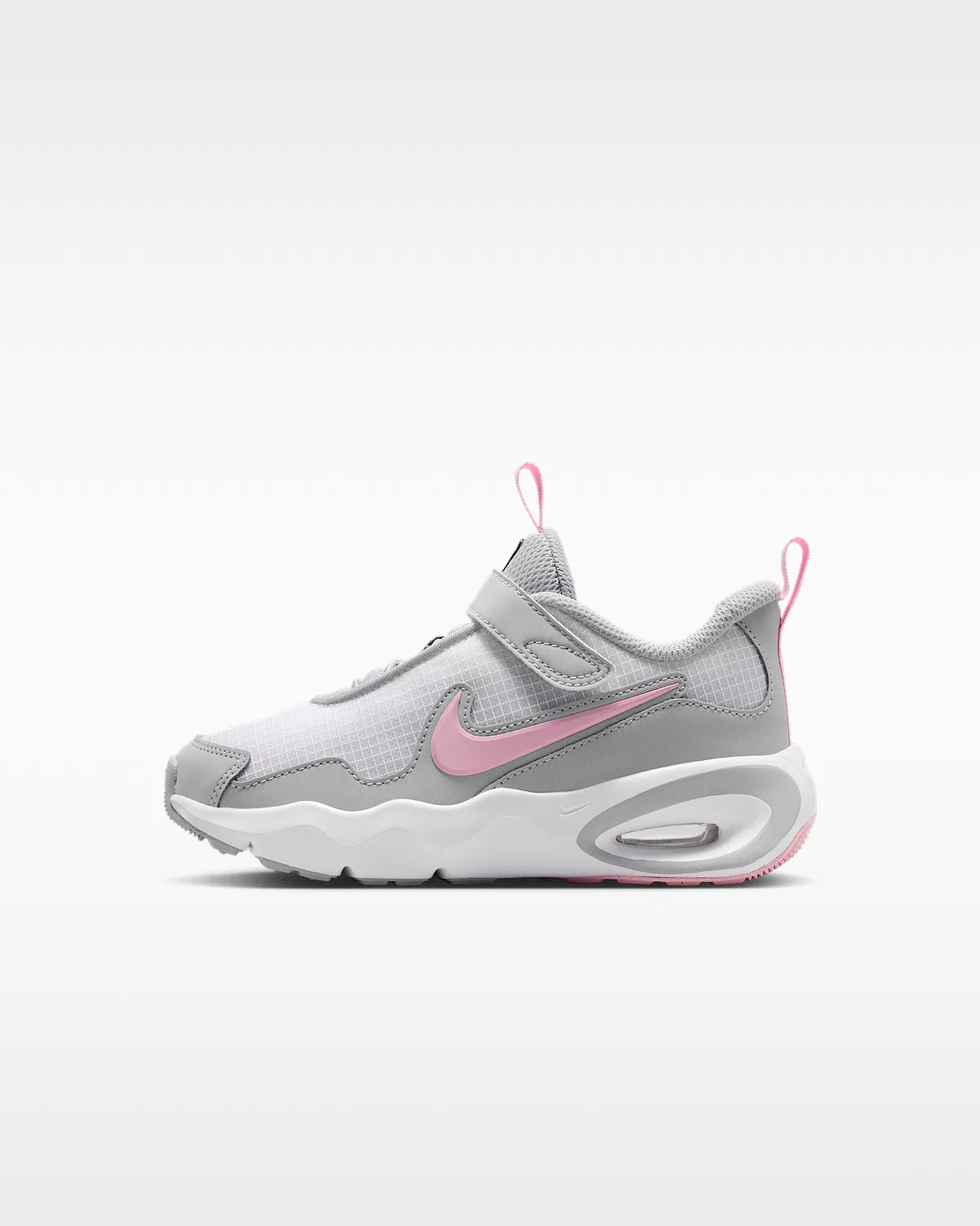 Детские кроссовки Nike Air Max Nova, White/Wolf Grey/Pearl Pink/Medium Soft Pink