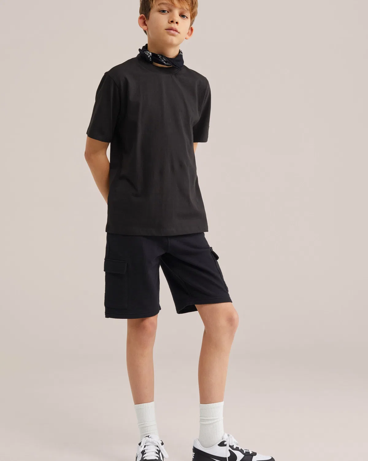 Обычные брюки We Fashion, Black — фото 4