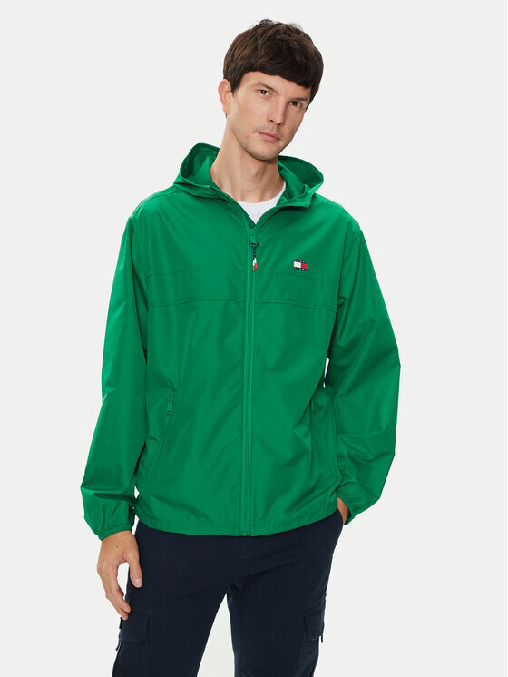 

Переходная куртка regular fit Tommy Jeans, зеленый