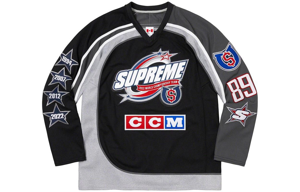

Футболка серии Fw22 Week13 унисекс Supreme, черный