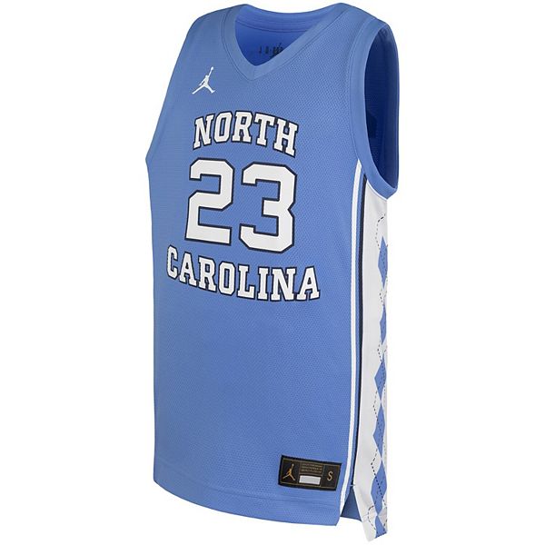 Майка баскетбольная Michael Jordan Carolina Blue North Carolina Tar Heels Nike — фото 3