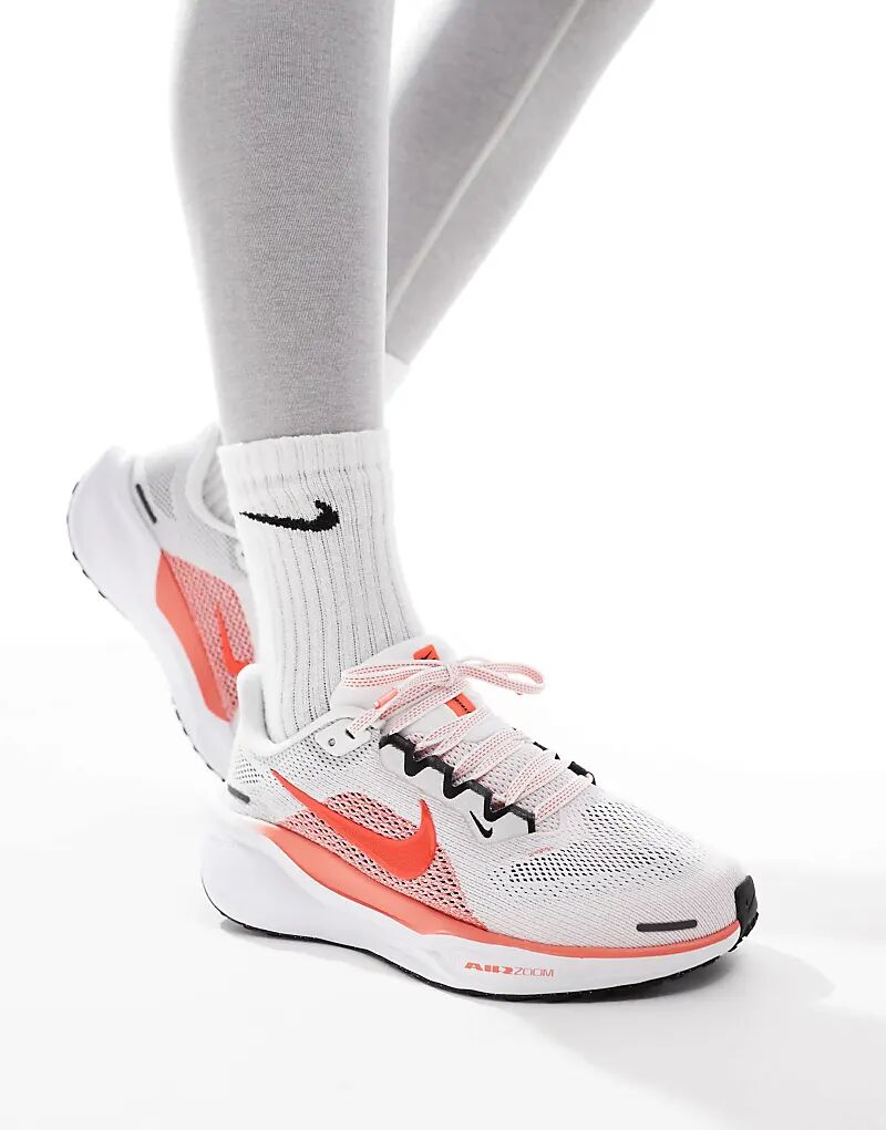 Кроссовки Air Zoom Pegasus 41 белого и розового цвета Nike Running