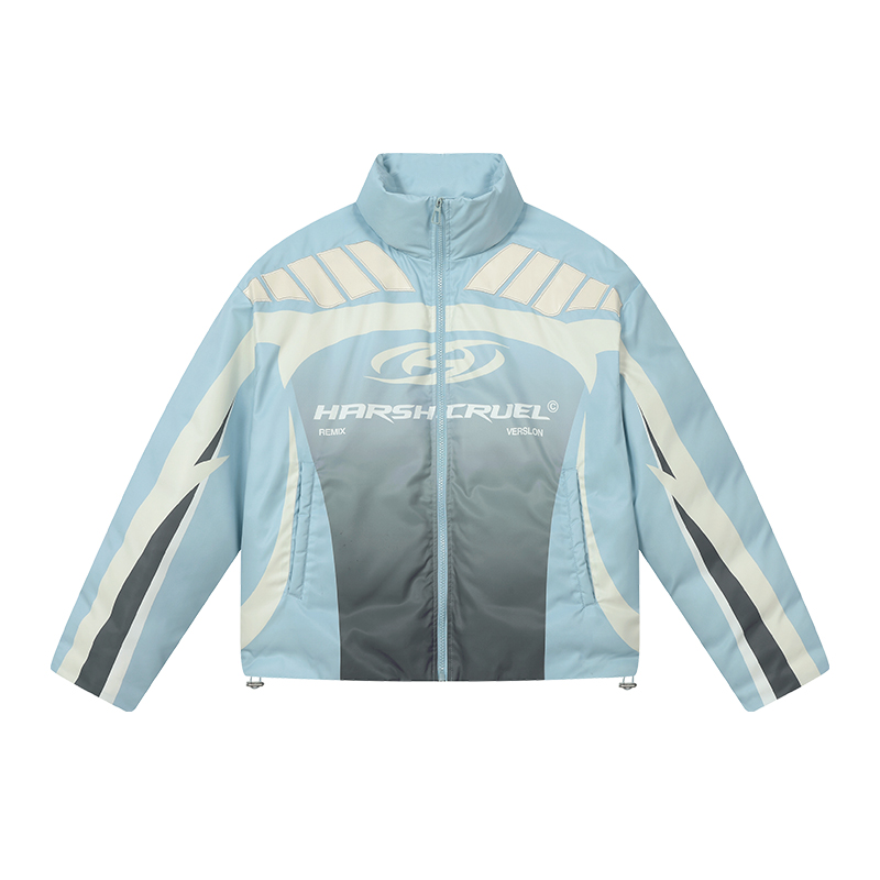 

HARSH AND CRUEL Пуховик Unisex, Blue