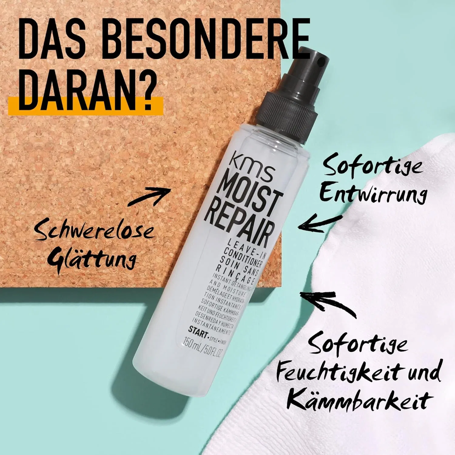 Несмываемый кондиционер «Moist Repair Leave-In Conditioner» от KMS California Kms — фото 2