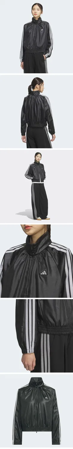 Женская тканая куртка Dance чёрного цвета от Adidas — фото 4