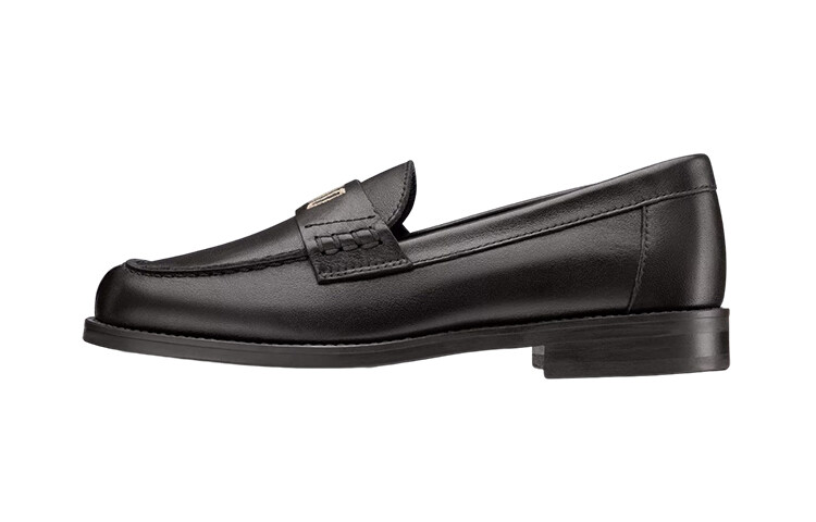 

Детские кожаные туфли Kids Low-top Black Dior