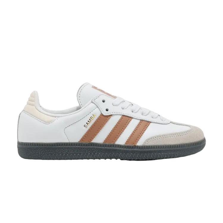 Кроссовки Adidas Wmns Samba OG, Crystal White Clay Strata