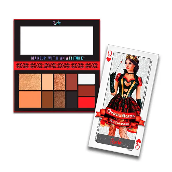 

Палитра теней и лица Queen Of Hearts Rude, 1 UD