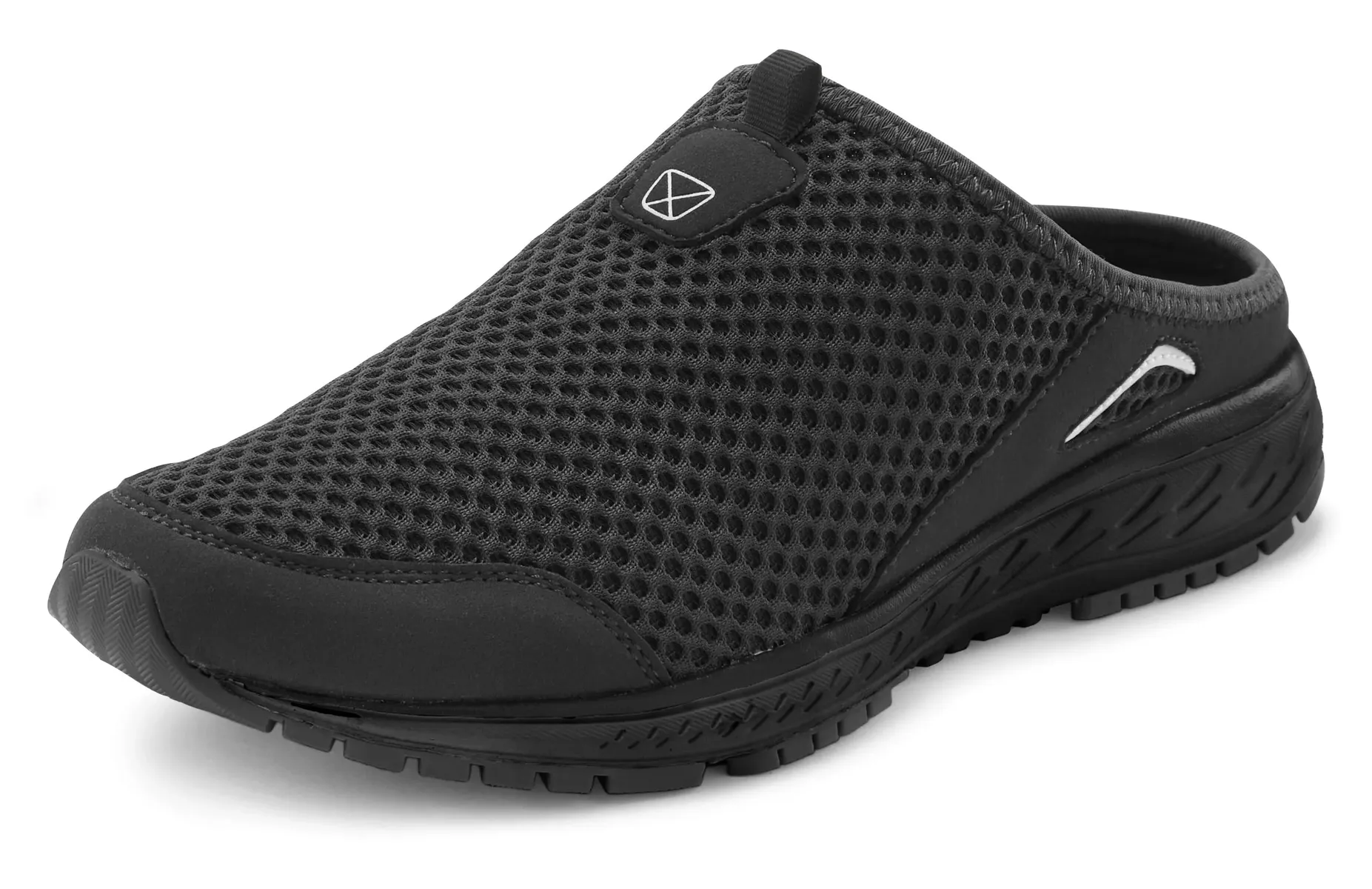 

AUTHENTIC LE JOGGER Сабо, сабо, мюли, тапочки из высококачественного текстиля унисекс, черный
