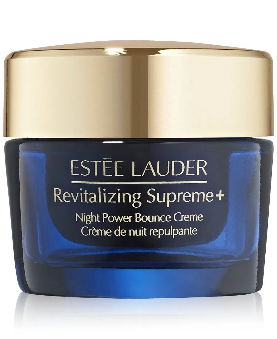 Крем для лица Estée Lauder — Восстанавливающий ночной увлажняющий Supreme+ Night Power Bounce Cream с пептидами, Estee, 28 г