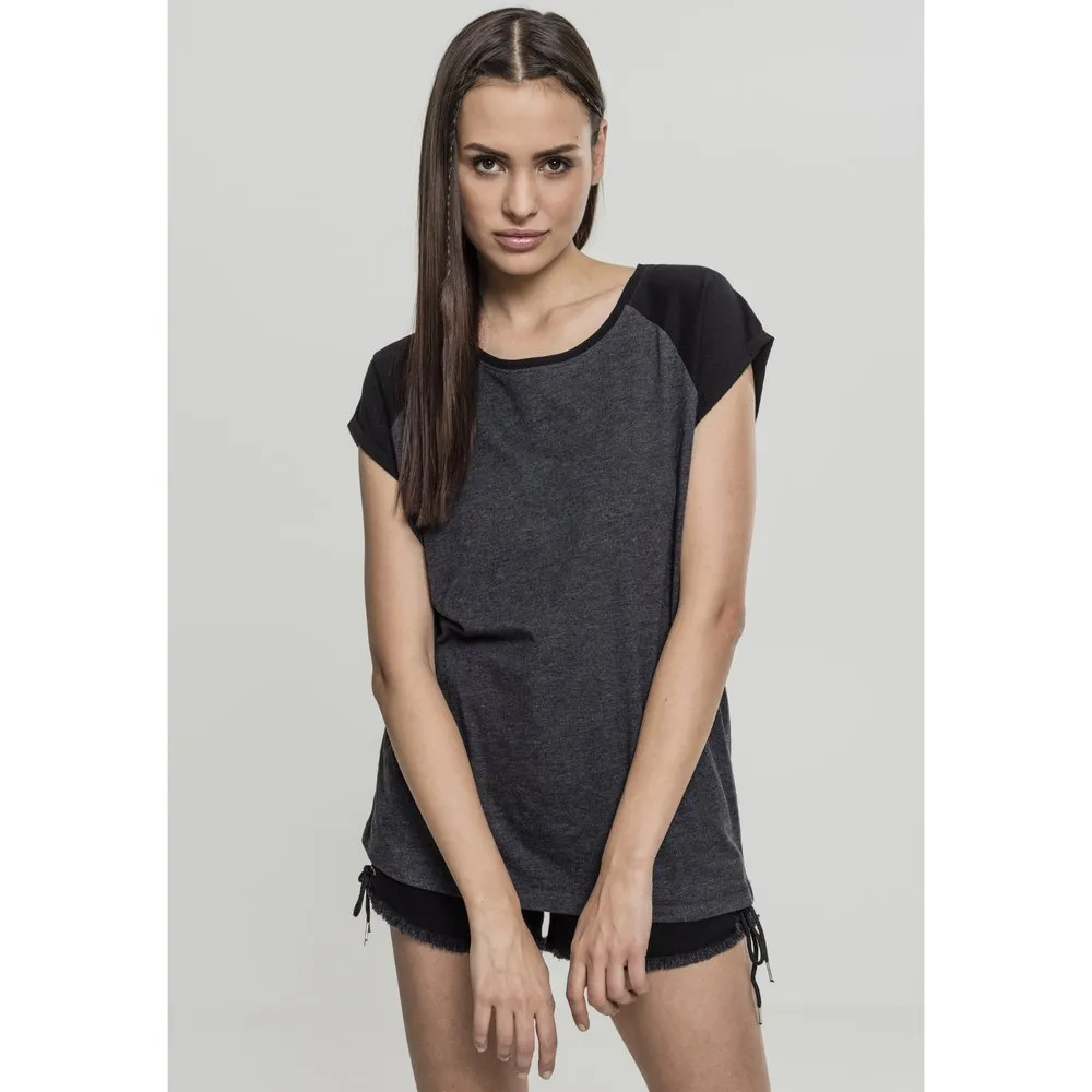 

Футболка Urban Classics Raglan Contract, коричневый