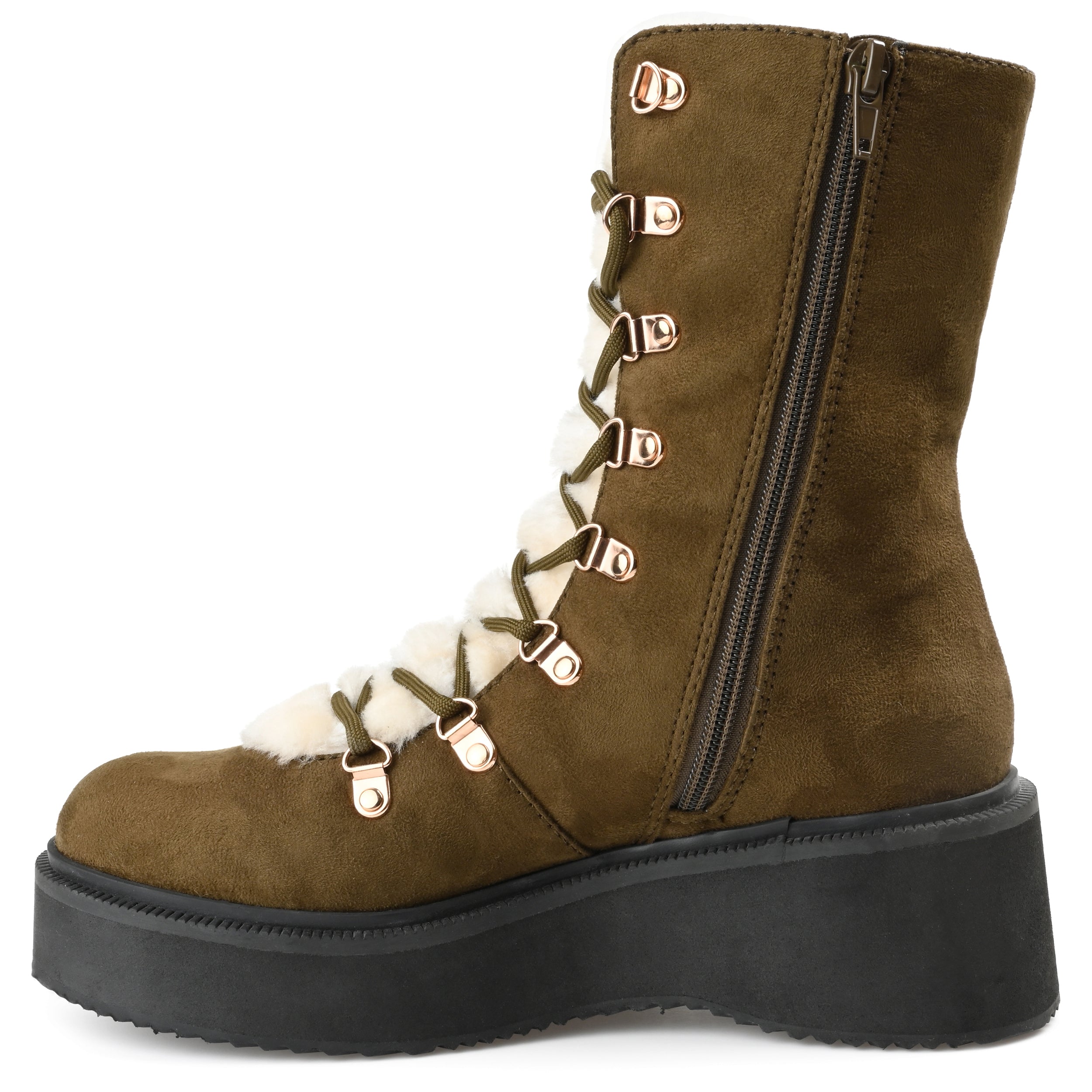 Женские ботильоны Tru Comfort Foam Kannon из коллекции Journee, оливковый — фото 2